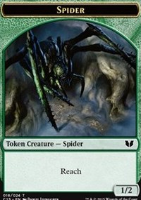 (image for) Spider // Dragon Double-Sided Token